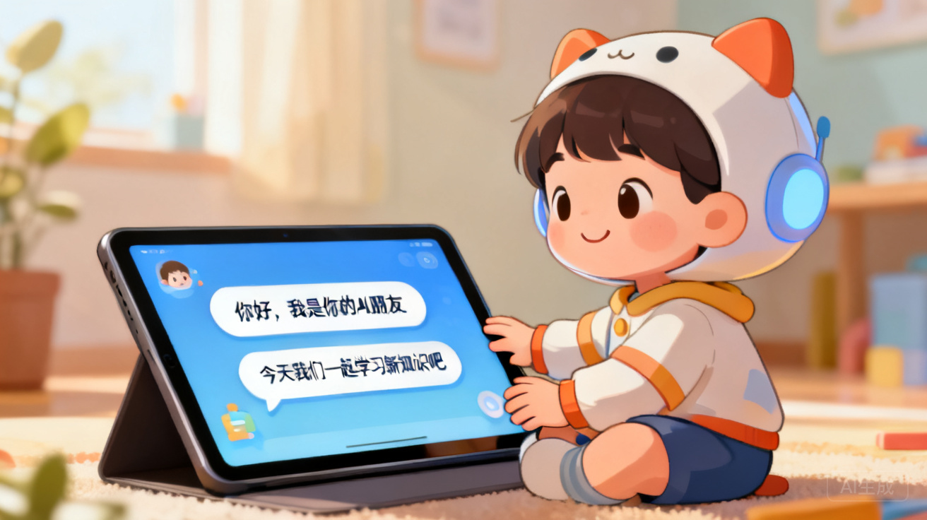 小朋友和AI聊天