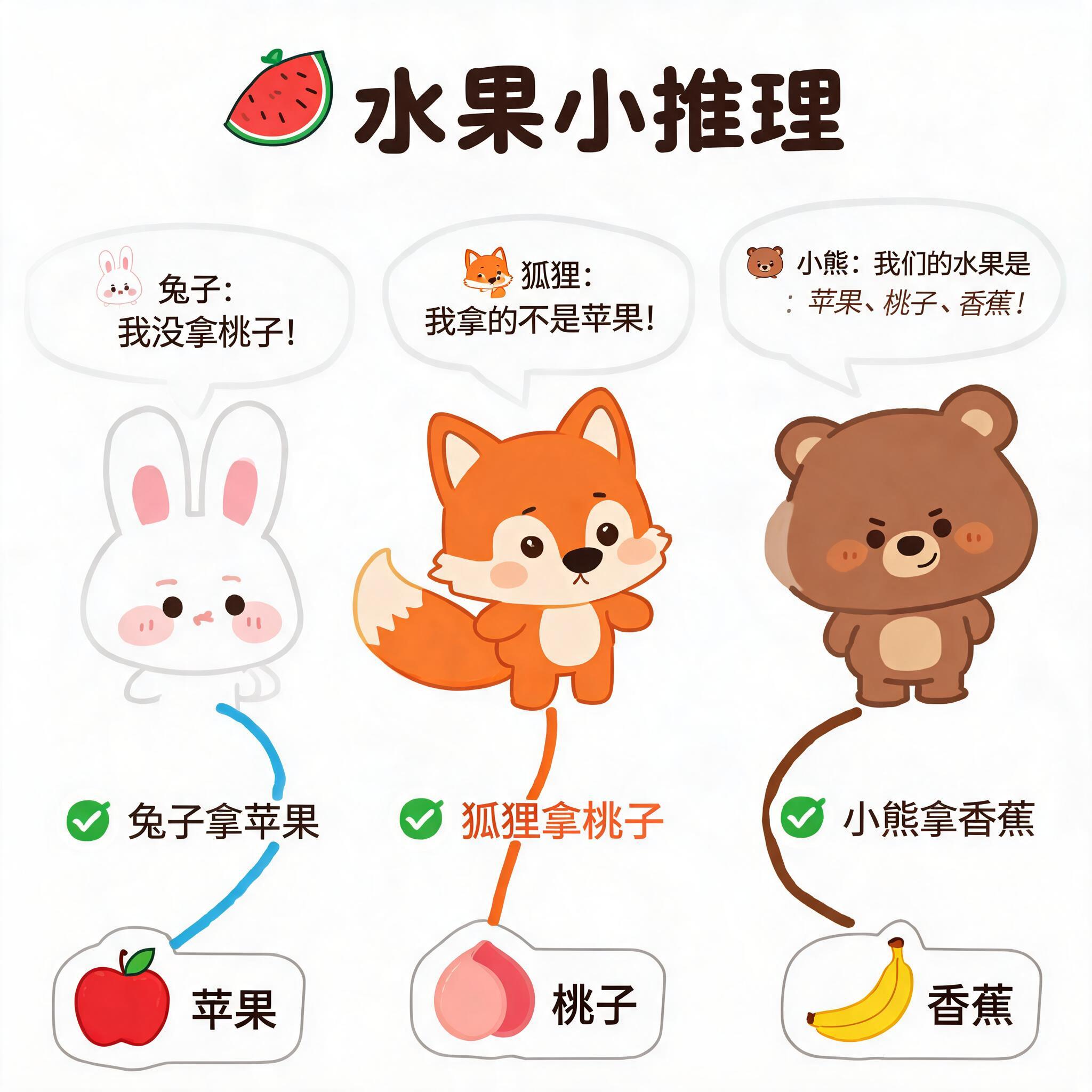 简单推理配图