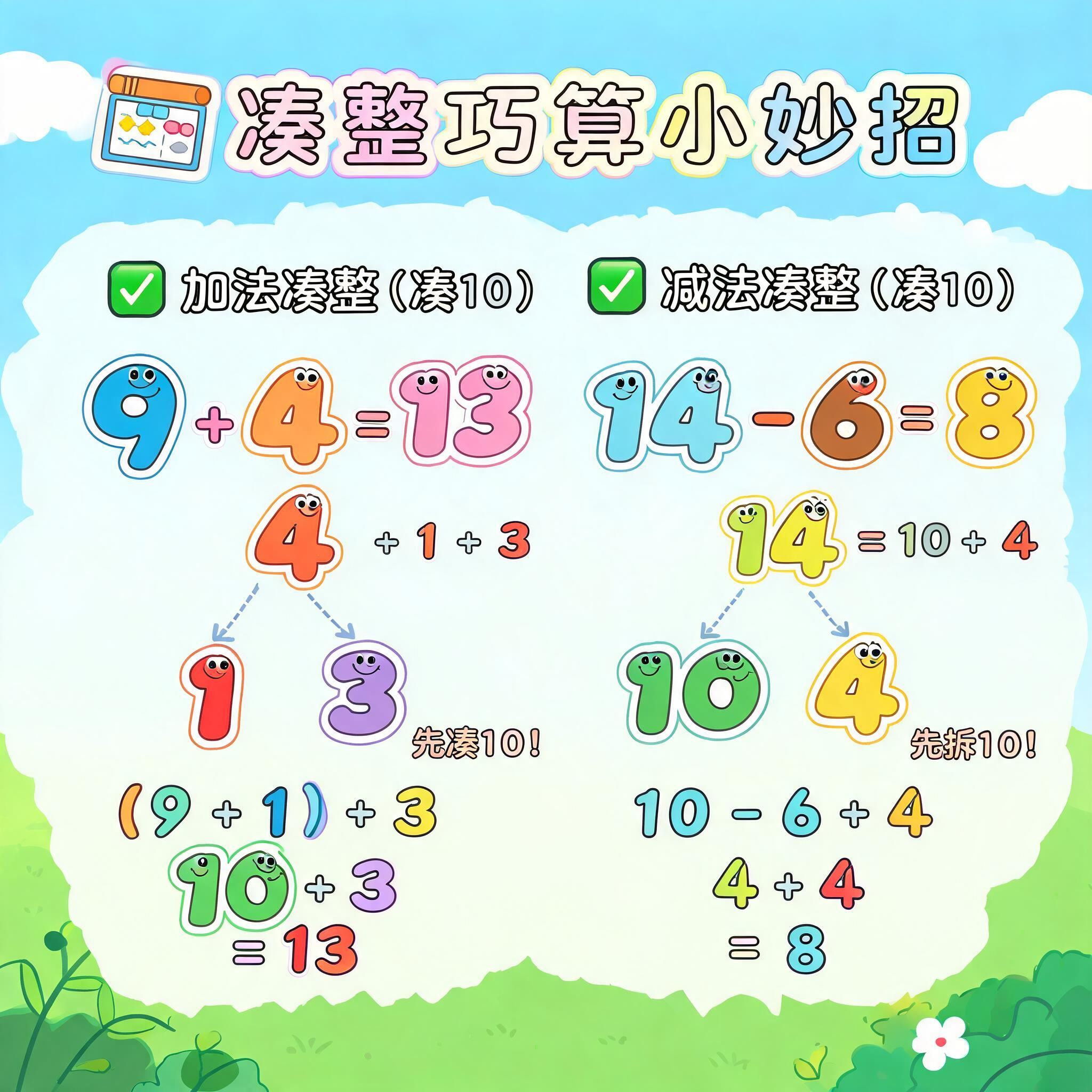 加减法巧算