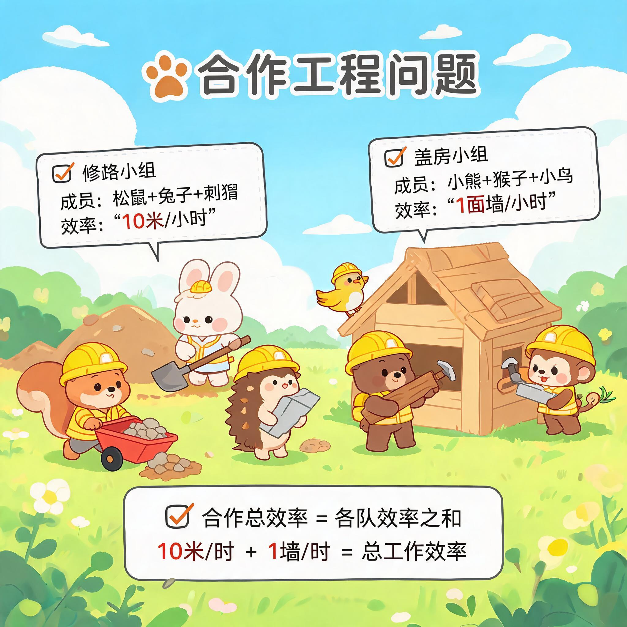 多人合作工程的示意图